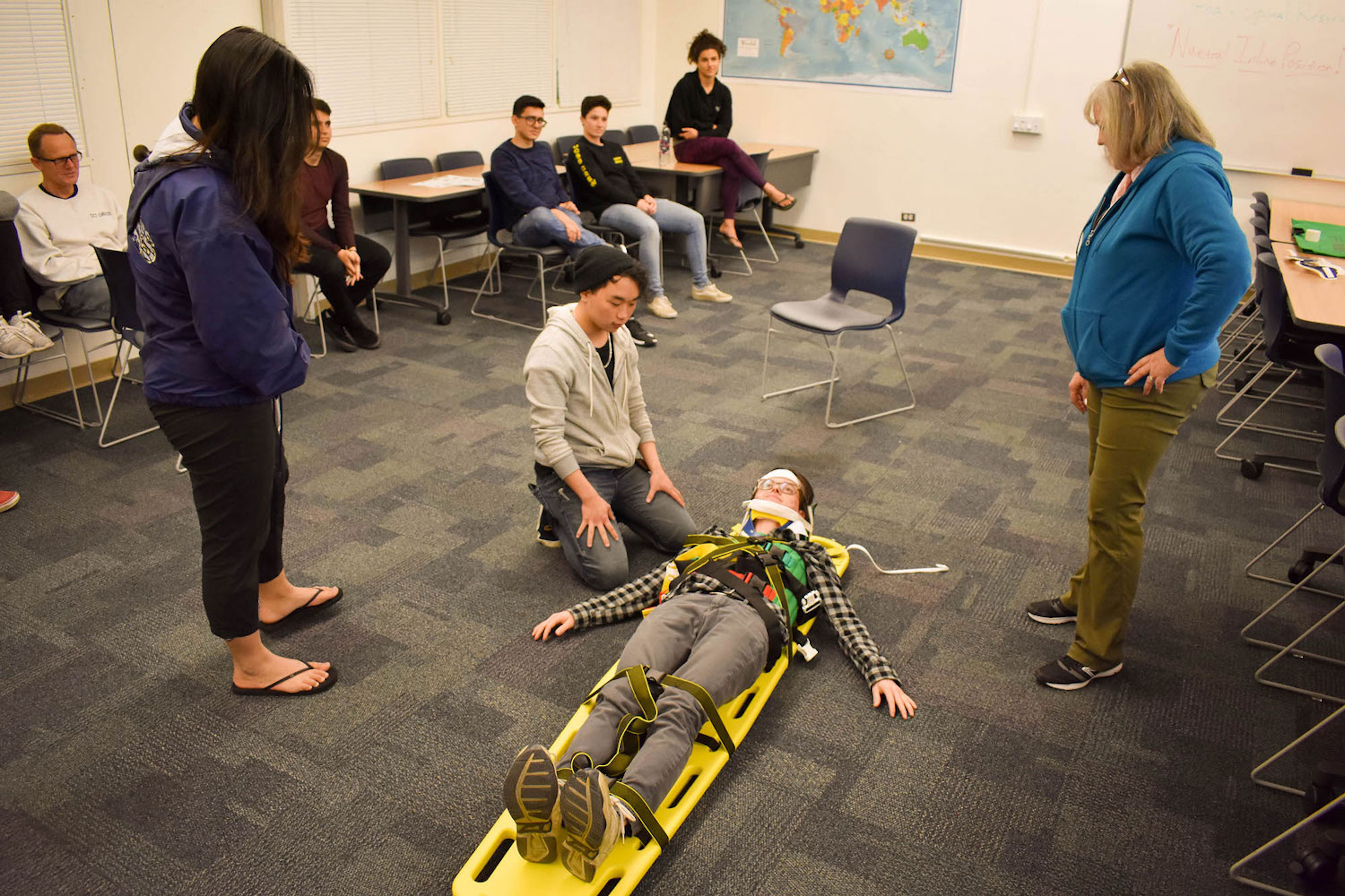 EMT Training with Mannequin